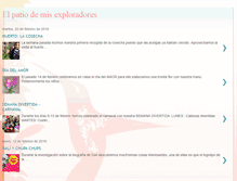 Tablet Screenshot of elpatiodemisexploradores-ana.blogspot.com