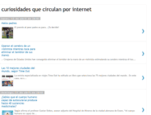 Tablet Screenshot of curiosoperoreal.blogspot.com