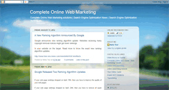 Desktop Screenshot of online-webmarketing.blogspot.com