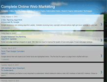 Tablet Screenshot of online-webmarketing.blogspot.com