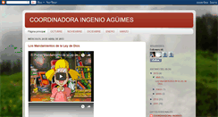 Desktop Screenshot of coordinadoraingenioaguimes.blogspot.com