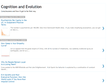 Tablet Screenshot of cognitionandevolution.blogspot.com