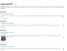 Tablet Screenshot of libertadfc.blogspot.com