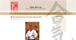 Desktop Screenshot of aikidosanluis.blogspot.com