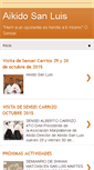 Mobile Screenshot of aikidosanluis.blogspot.com