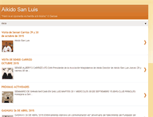 Tablet Screenshot of aikidosanluis.blogspot.com