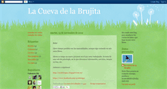 Desktop Screenshot of lacuevadelabrujita.blogspot.com