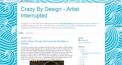 Desktop Screenshot of crazybydesign.blogspot.com