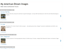 Tablet Screenshot of myamericandreamimages.blogspot.com