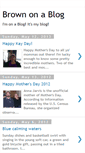 Mobile Screenshot of brownonablog.blogspot.com