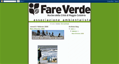 Desktop Screenshot of fareverde.blogspot.com