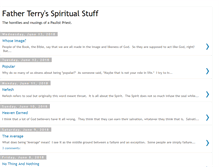 Tablet Screenshot of frterrysspiritualstuff.blogspot.com