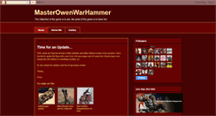 Desktop Screenshot of masterowenwarhammer.blogspot.com