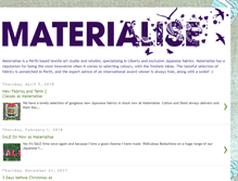 Tablet Screenshot of materialiseyourlife.blogspot.com