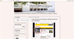 Desktop Screenshot of creadunicartagena.blogspot.com