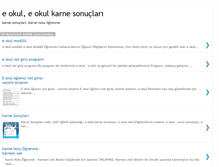 Tablet Screenshot of eokulsonuc.blogspot.com