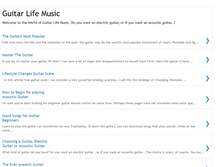 Tablet Screenshot of lifeguitarmusic.blogspot.com