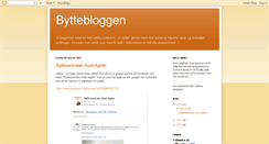 Desktop Screenshot of byttebloggen.blogspot.com