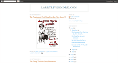 Desktop Screenshot of larrylivermore.blogspot.com