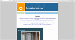 Desktop Screenshot of herreriamoderna.blogspot.com