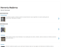 Tablet Screenshot of herreriamoderna.blogspot.com