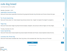 Tablet Screenshot of cutedogbreed.blogspot.com