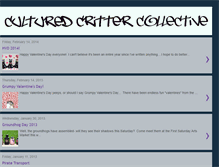 Tablet Screenshot of culturedcrittercollective.blogspot.com