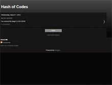 Tablet Screenshot of hash-of-codes.blogspot.com