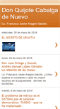 Mobile Screenshot of donquijotecabalgadenuevo.blogspot.com
