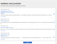 Tablet Screenshot of fans-wadlaoo.blogspot.com