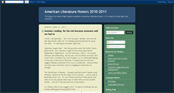 Desktop Screenshot of americanlithonors2010-2011.blogspot.com