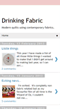 Mobile Screenshot of drinkingfabric.blogspot.com