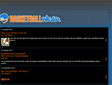 Tablet Screenshot of basketball-wear.blogspot.com