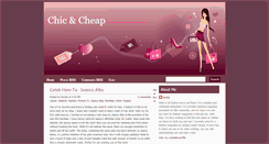 Desktop Screenshot of chicandcheapfashion.blogspot.com