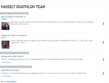 Tablet Screenshot of hasseltduathlonteam.blogspot.com