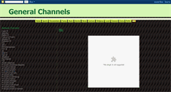 Desktop Screenshot of generalchannels.blogspot.com