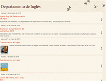 Tablet Screenshot of inglesfemeninolugo.blogspot.com