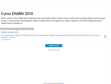 Tablet Screenshot of cursoenarm2010.blogspot.com
