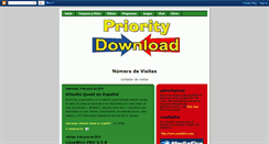 Desktop Screenshot of prioritydownloadprogramas.blogspot.com