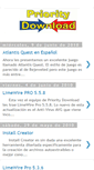 Mobile Screenshot of prioritydownloadprogramas.blogspot.com