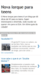 Mobile Screenshot of novaiorqueparateens.blogspot.com