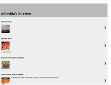 Tablet Screenshot of dolcideleddaintavola.blogspot.com