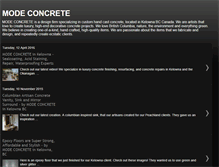 Tablet Screenshot of modeconcrete.blogspot.com