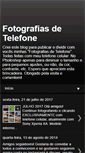 Mobile Screenshot of fotografiasdetelefone.blogspot.com