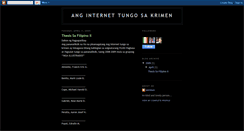 Desktop Screenshot of internetkrimen.blogspot.com