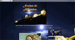Desktop Screenshot of nochesdealhambra.blogspot.com