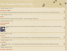 Tablet Screenshot of chetsteadmansstinkycheese.blogspot.com