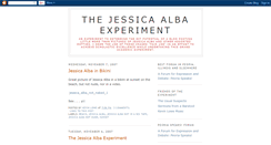 Desktop Screenshot of jessicaalbablog.blogspot.com