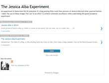 Tablet Screenshot of jessicaalbablog.blogspot.com