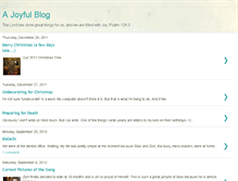 Tablet Screenshot of ajoyfulblog.blogspot.com